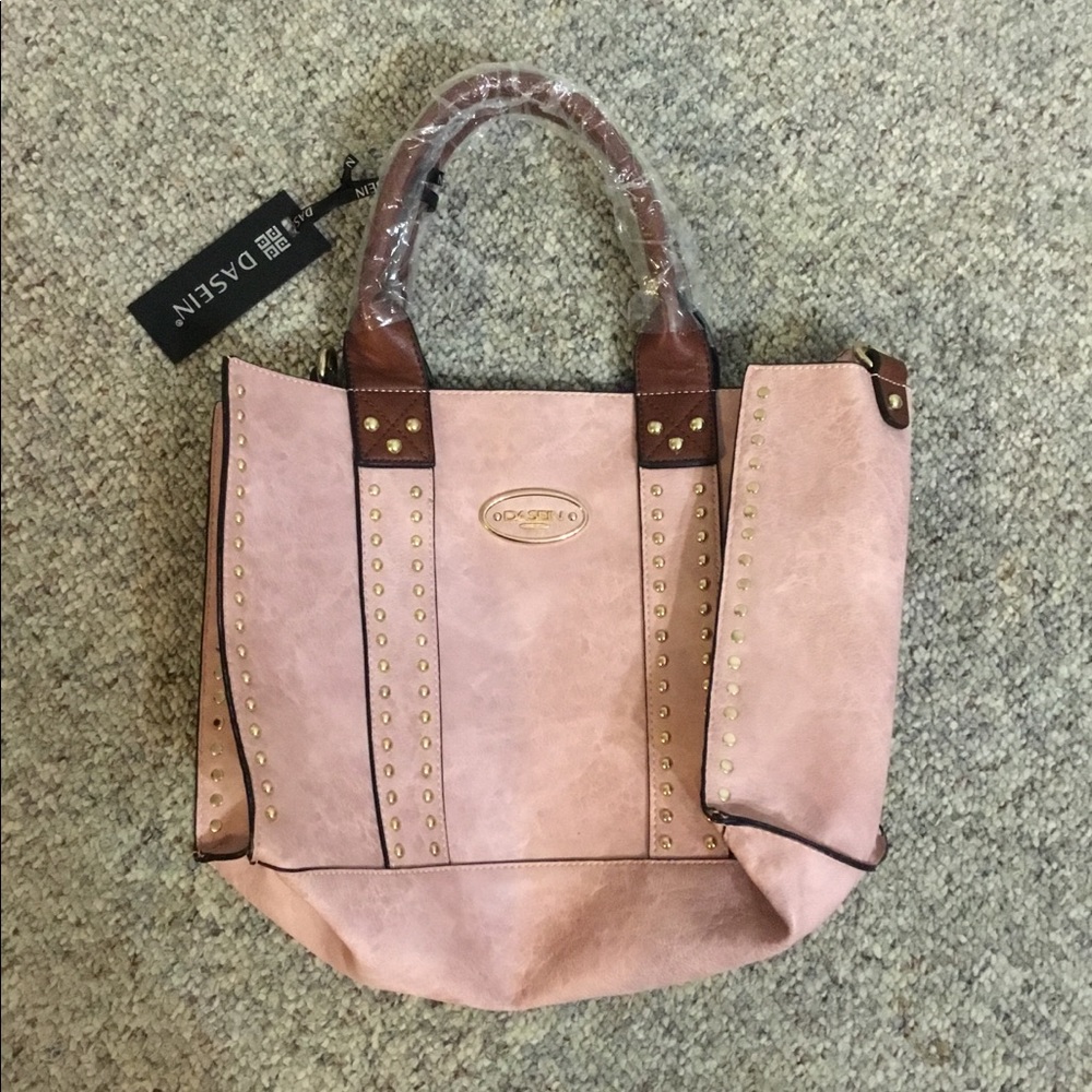 Dasein Soft Pink Handbag